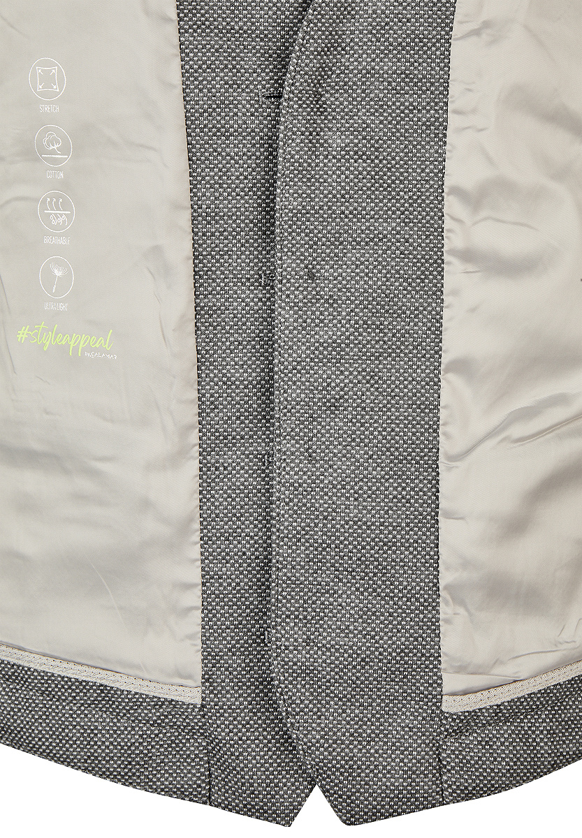 Cotton Blend Sakko Weste