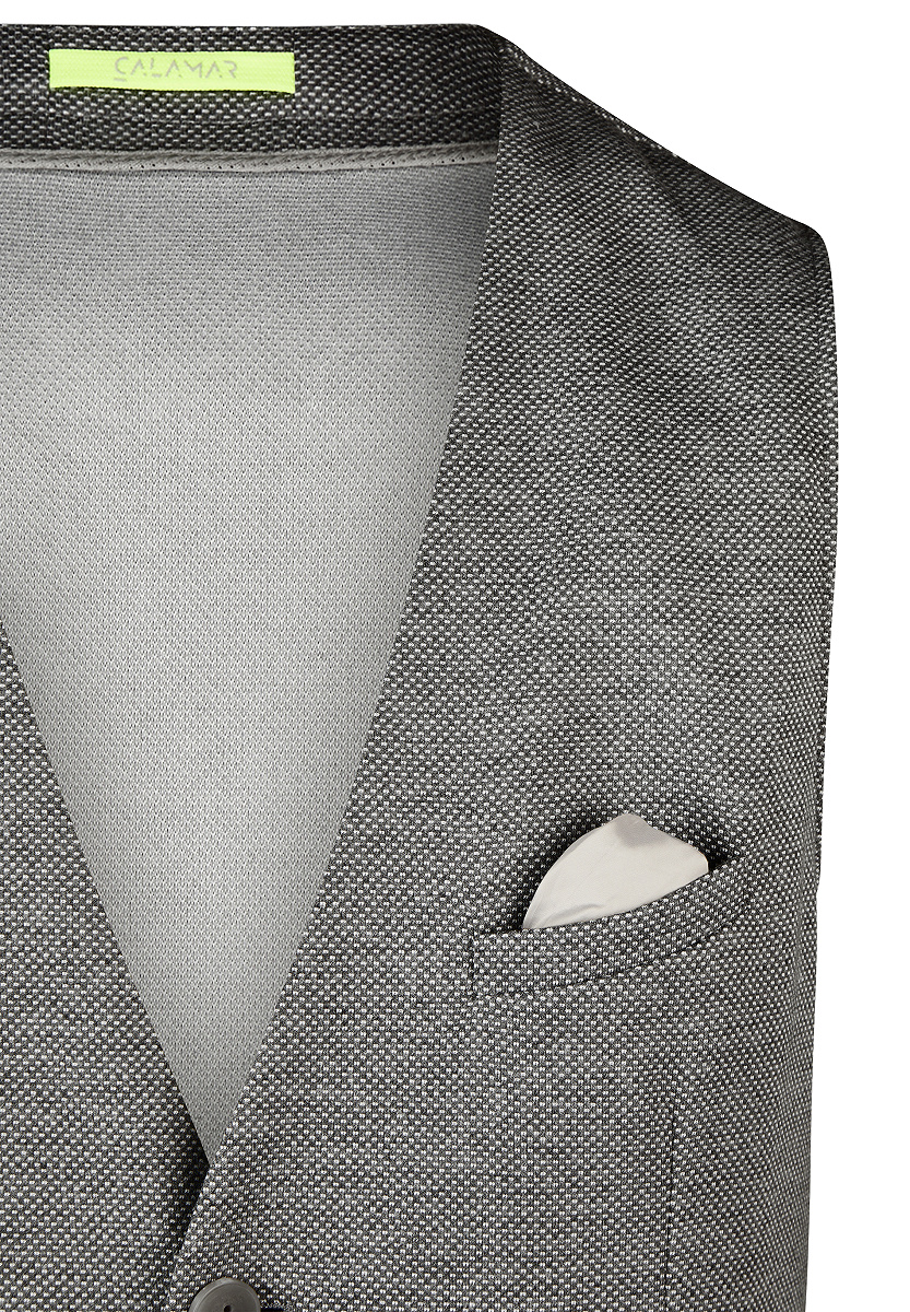 Cotton Blend Sakko Weste