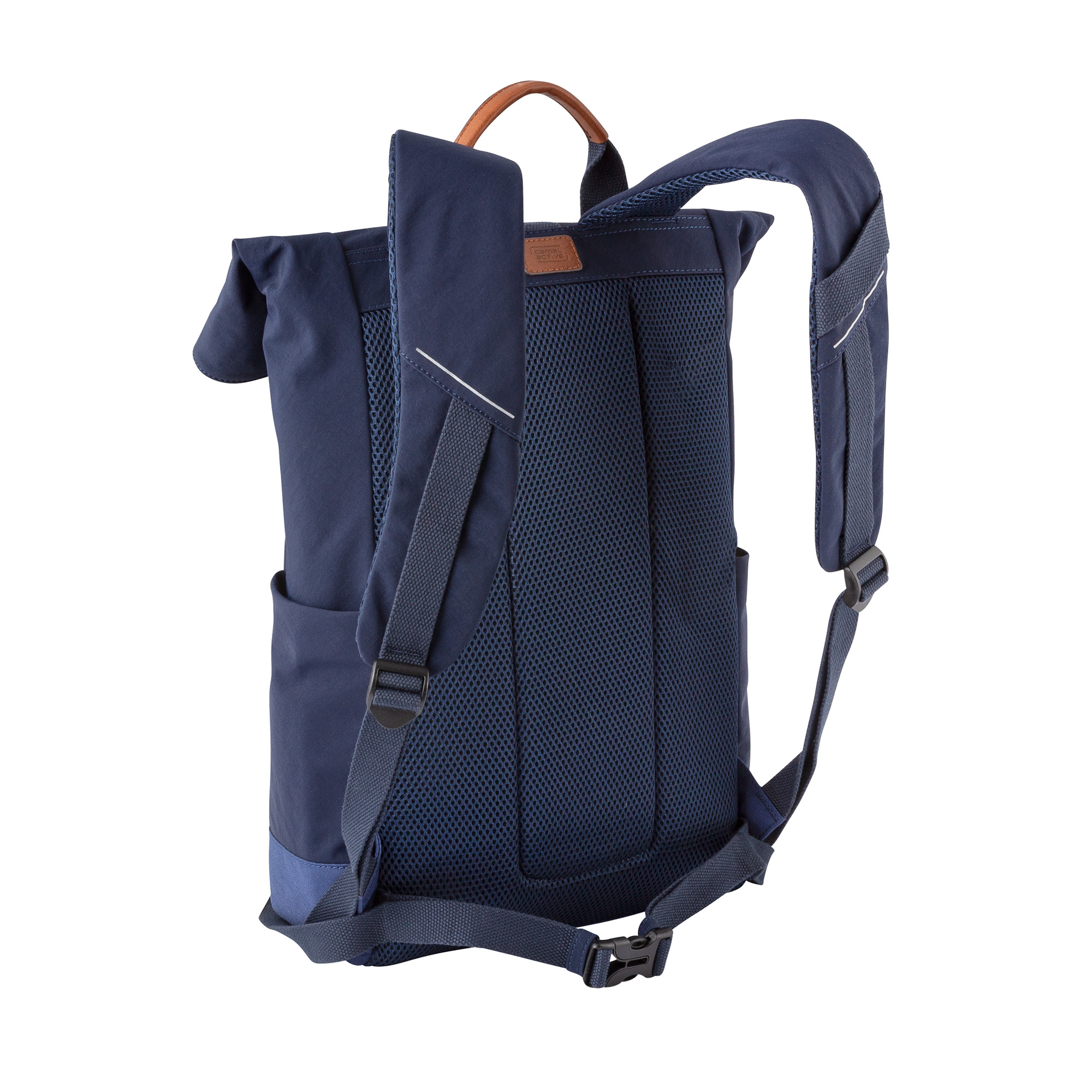 Camel Active City Herren Rucksack – 23 Liter, Mit Laptopfach, Reflektierenden Details, Urbaner Alltagsbegleiter