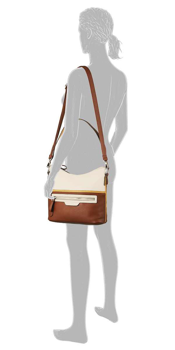 Hobo Bag Jule MIXED COGNAC