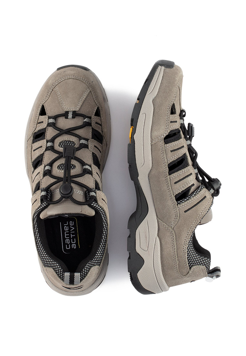 Sneaker split/textile GRAU
