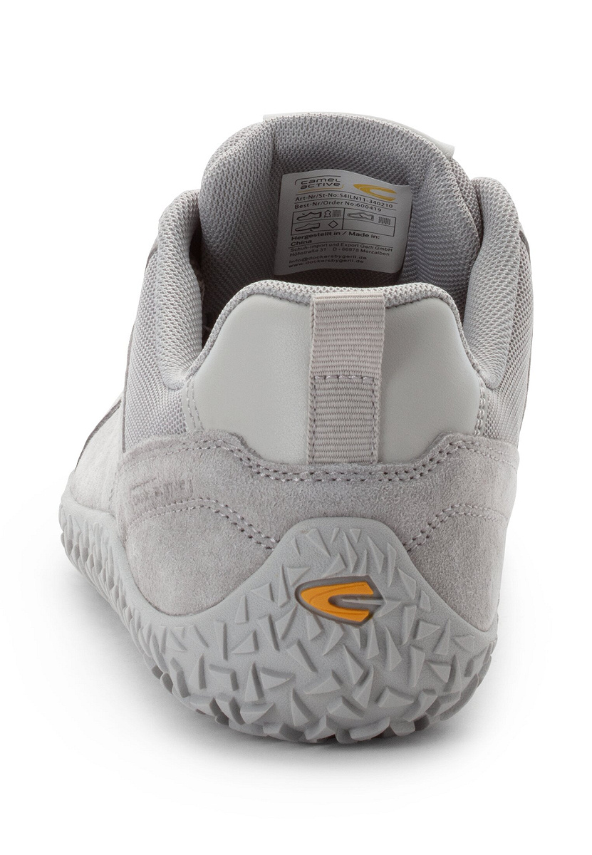 Sneaker pig nubuk HELLGRAU