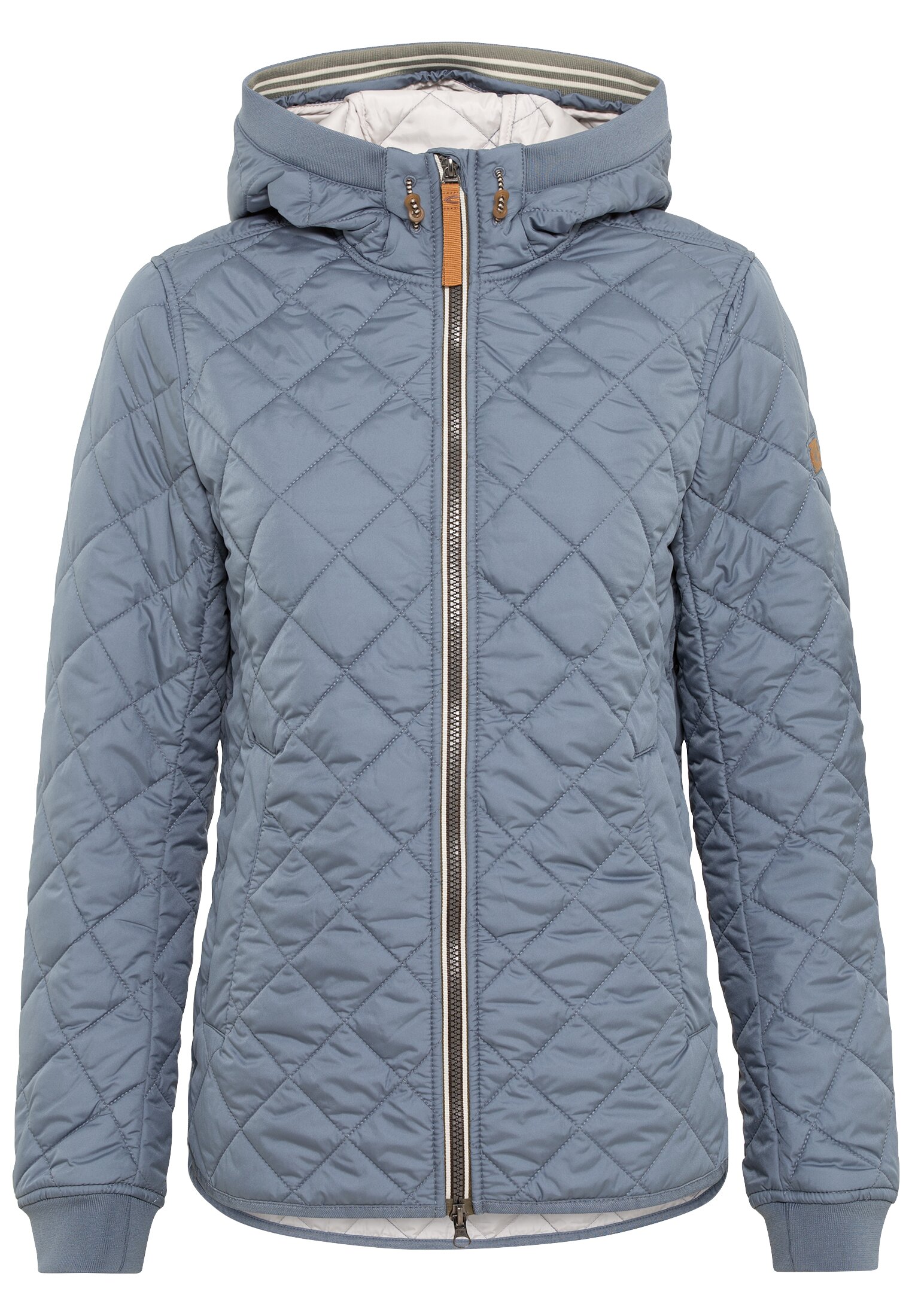 camel active Steppjacke aus recyceltem Polyester Smoke Blue