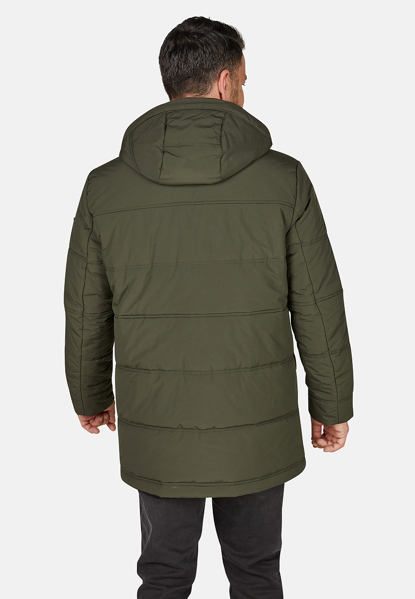 Lange Steppjacke
