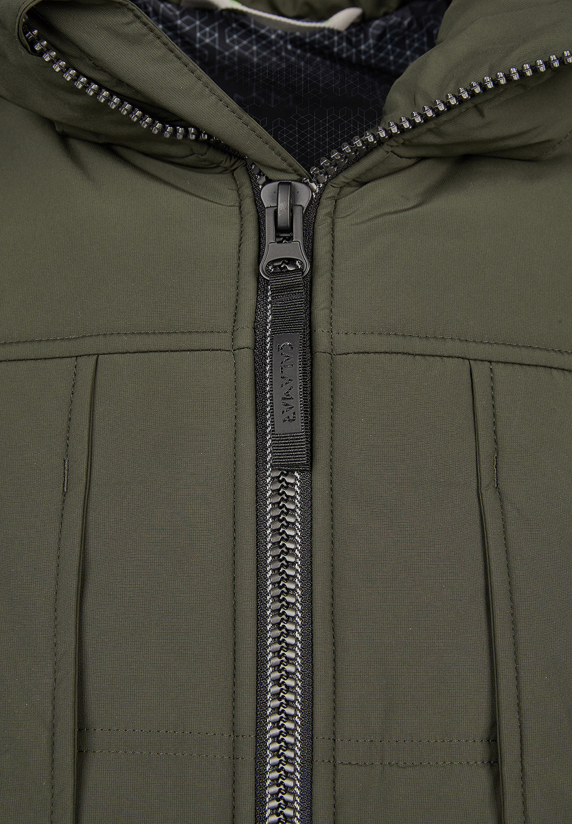 Lange Steppjacke