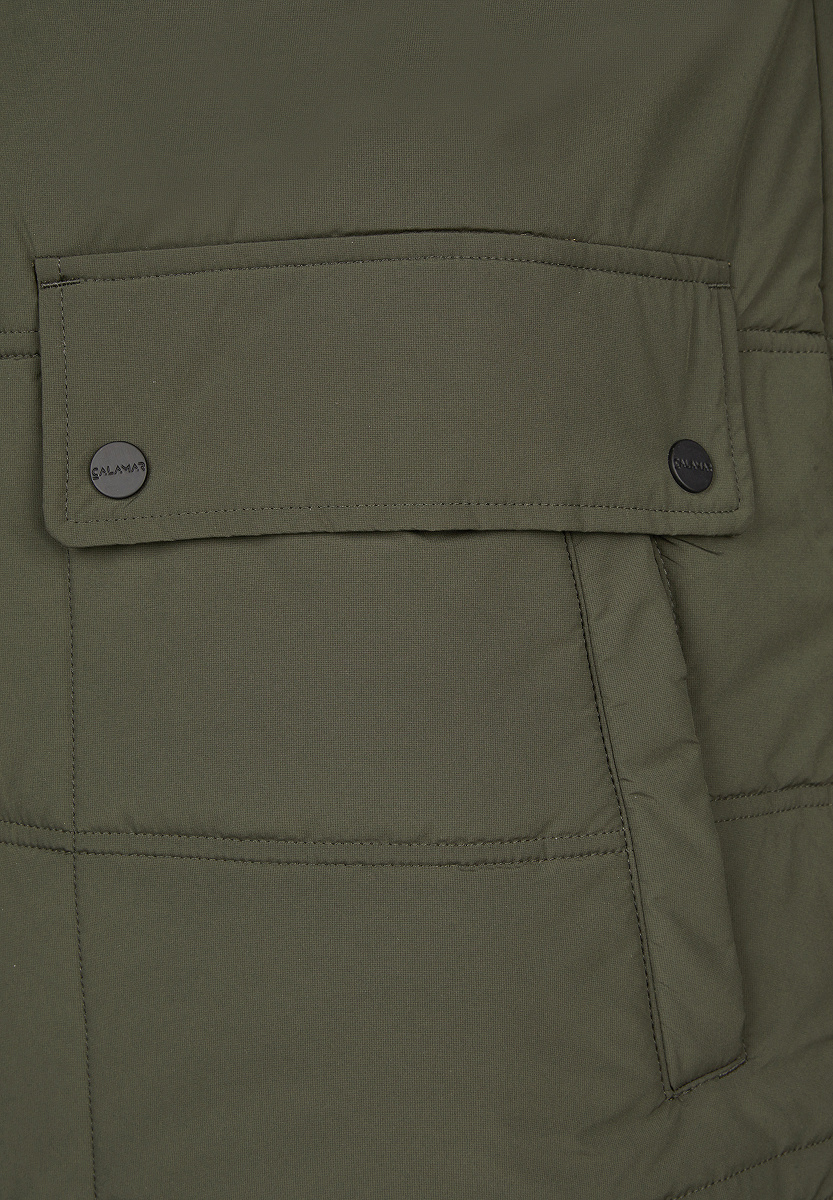Lange Steppjacke