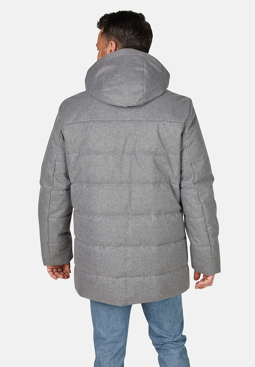 Parka in Wolloptik