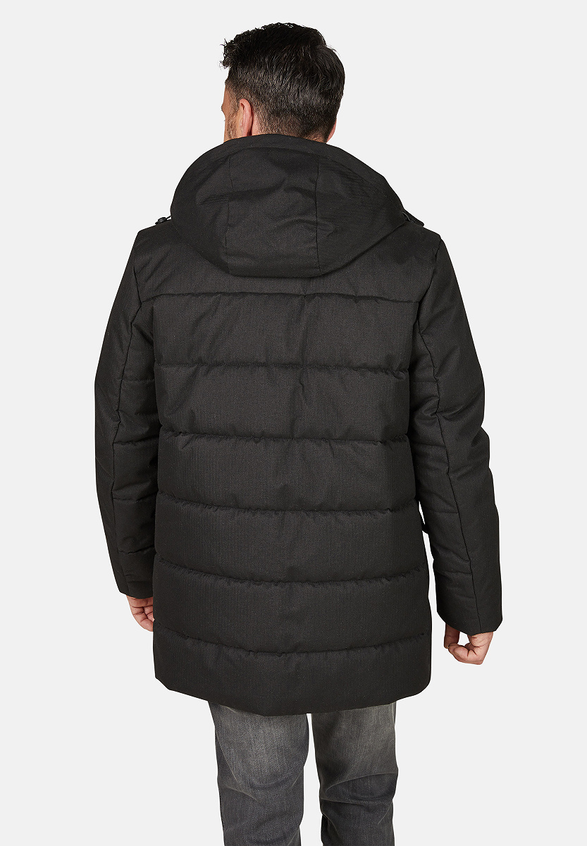 Parka in Wolloptik