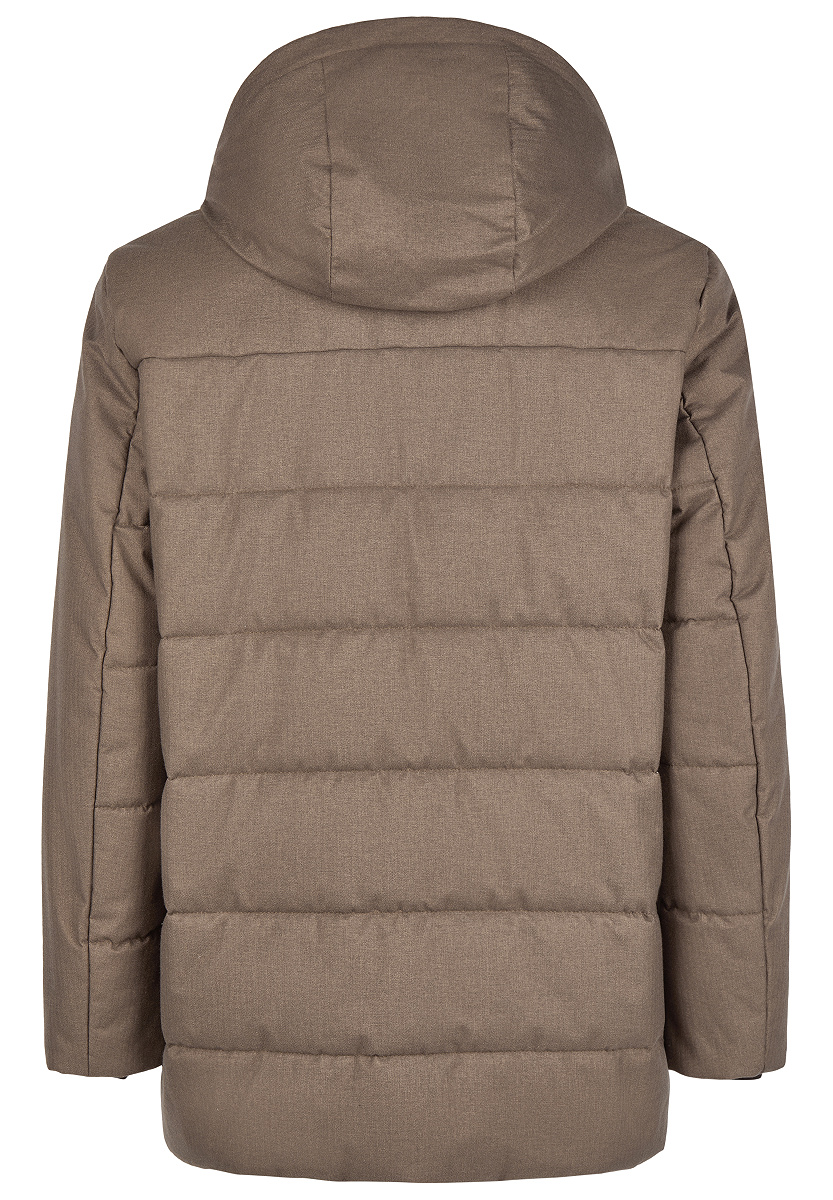Parka in Wolloptik