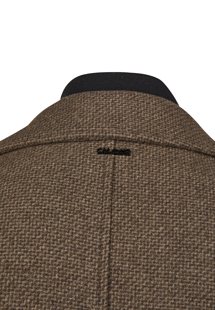 Cabanjacke in Wolloptik