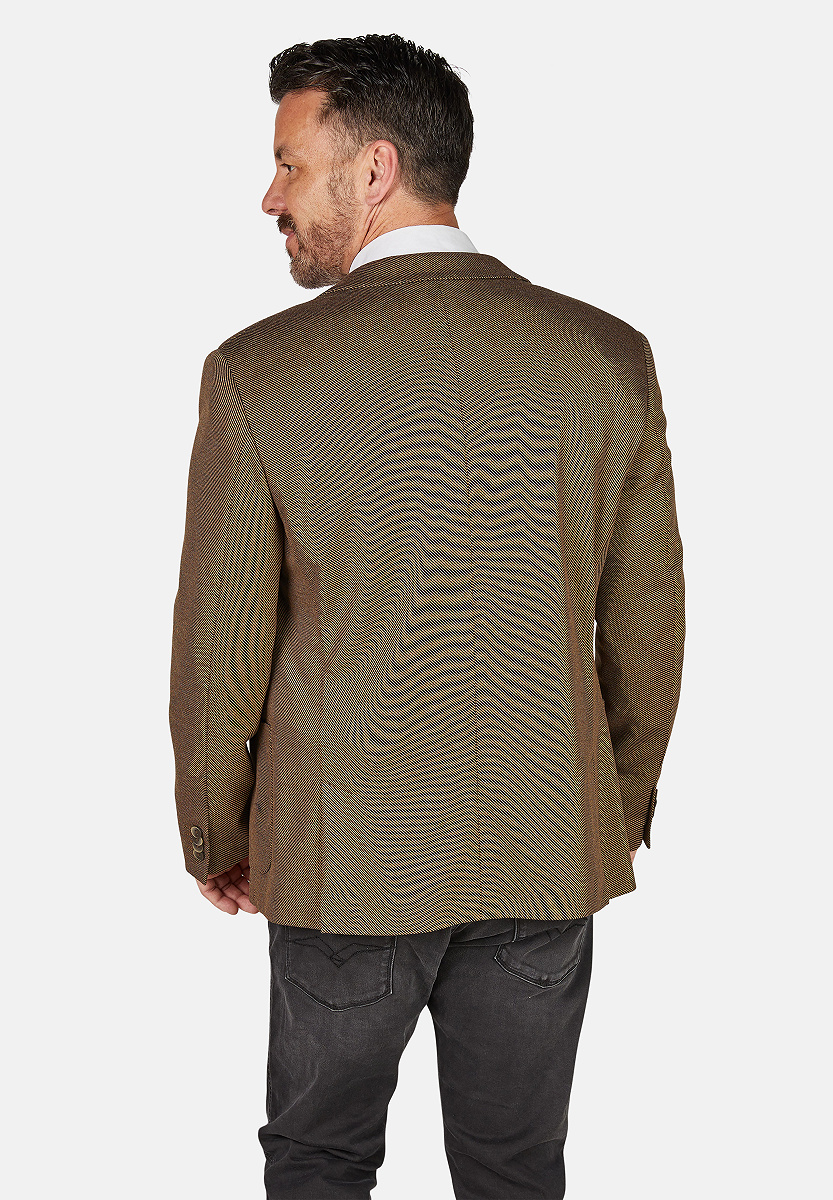 Blazer aus Jersey in Twill-Optik