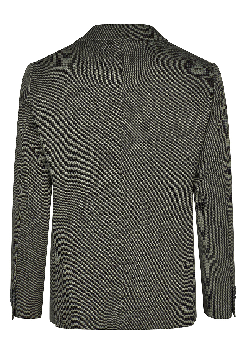 Blazer aus Jersey in Twill-Optik