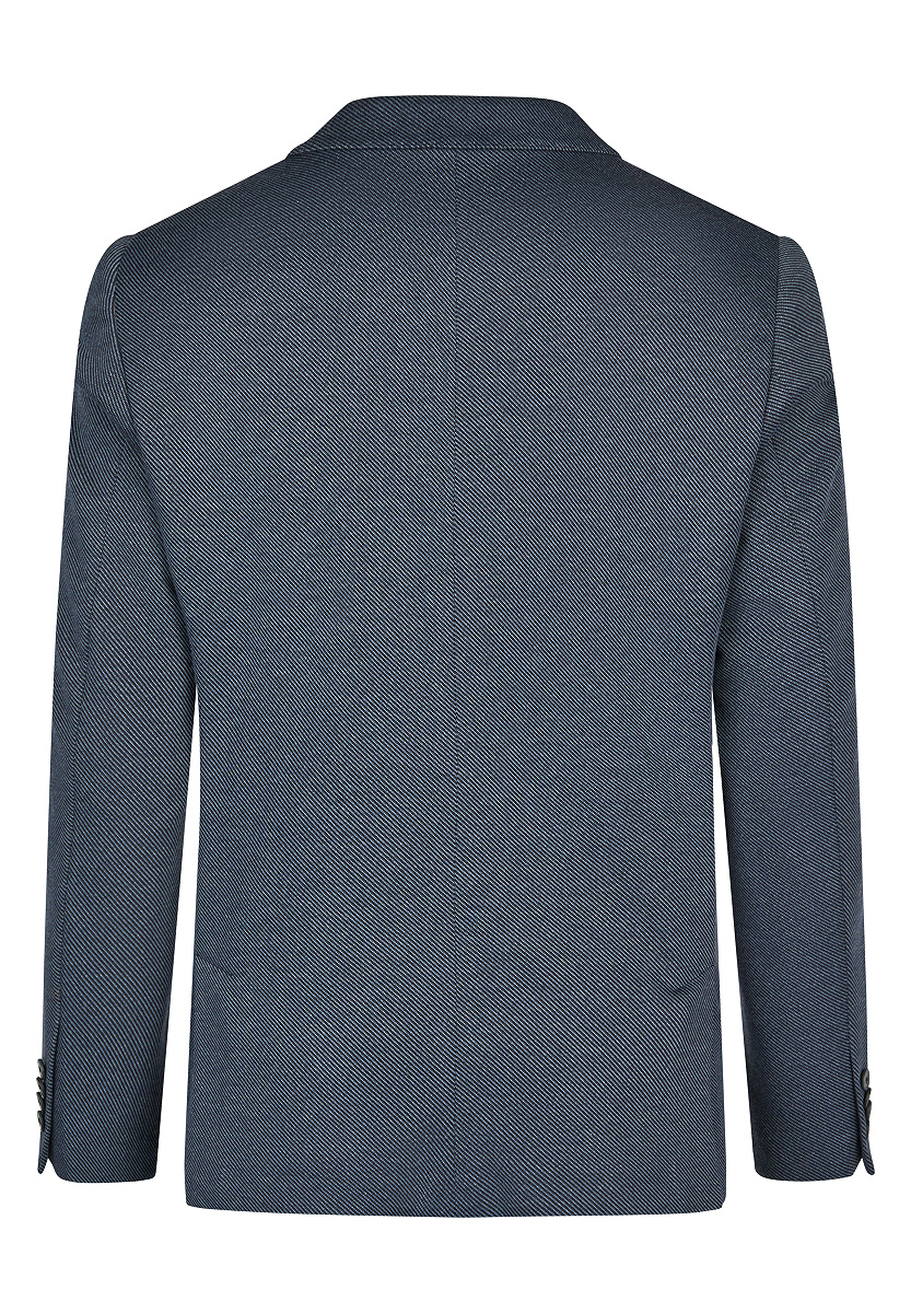 Blazer aus Jersey in Twill-Optik