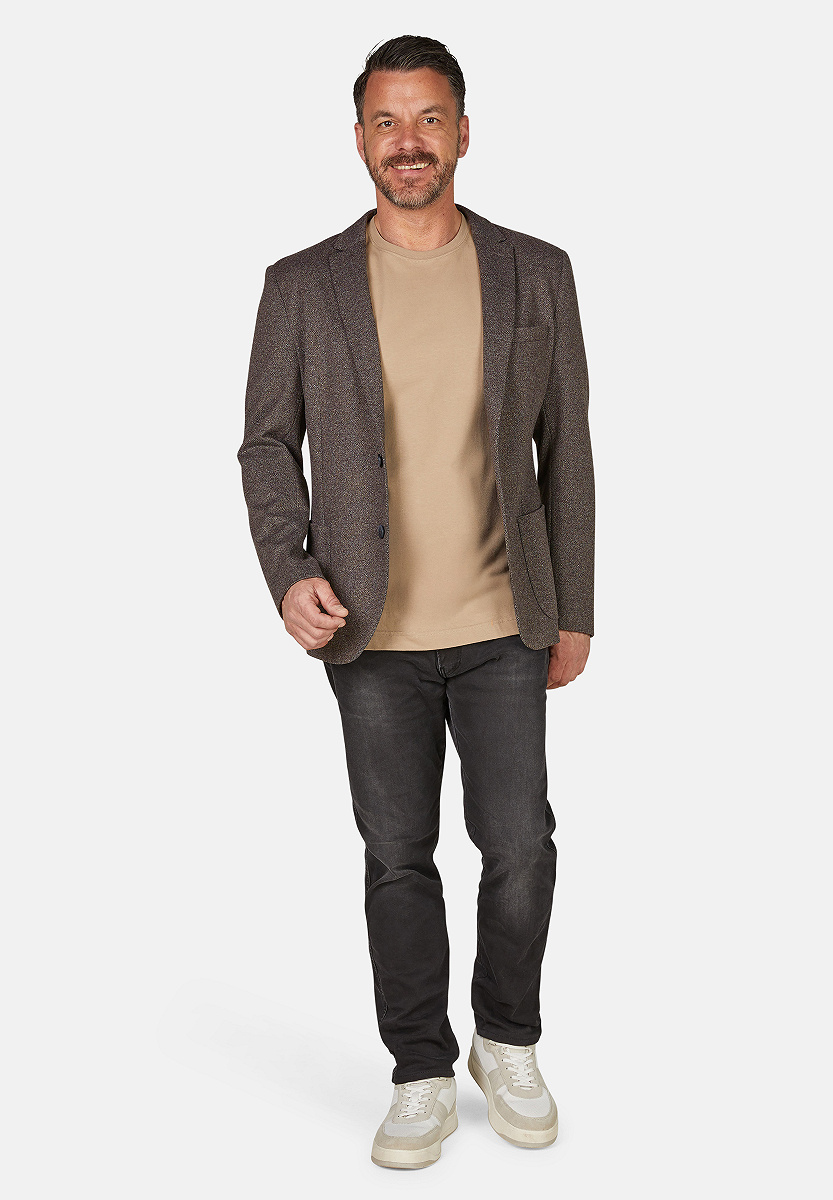 Minimalistischer Blazer in Wolloptik