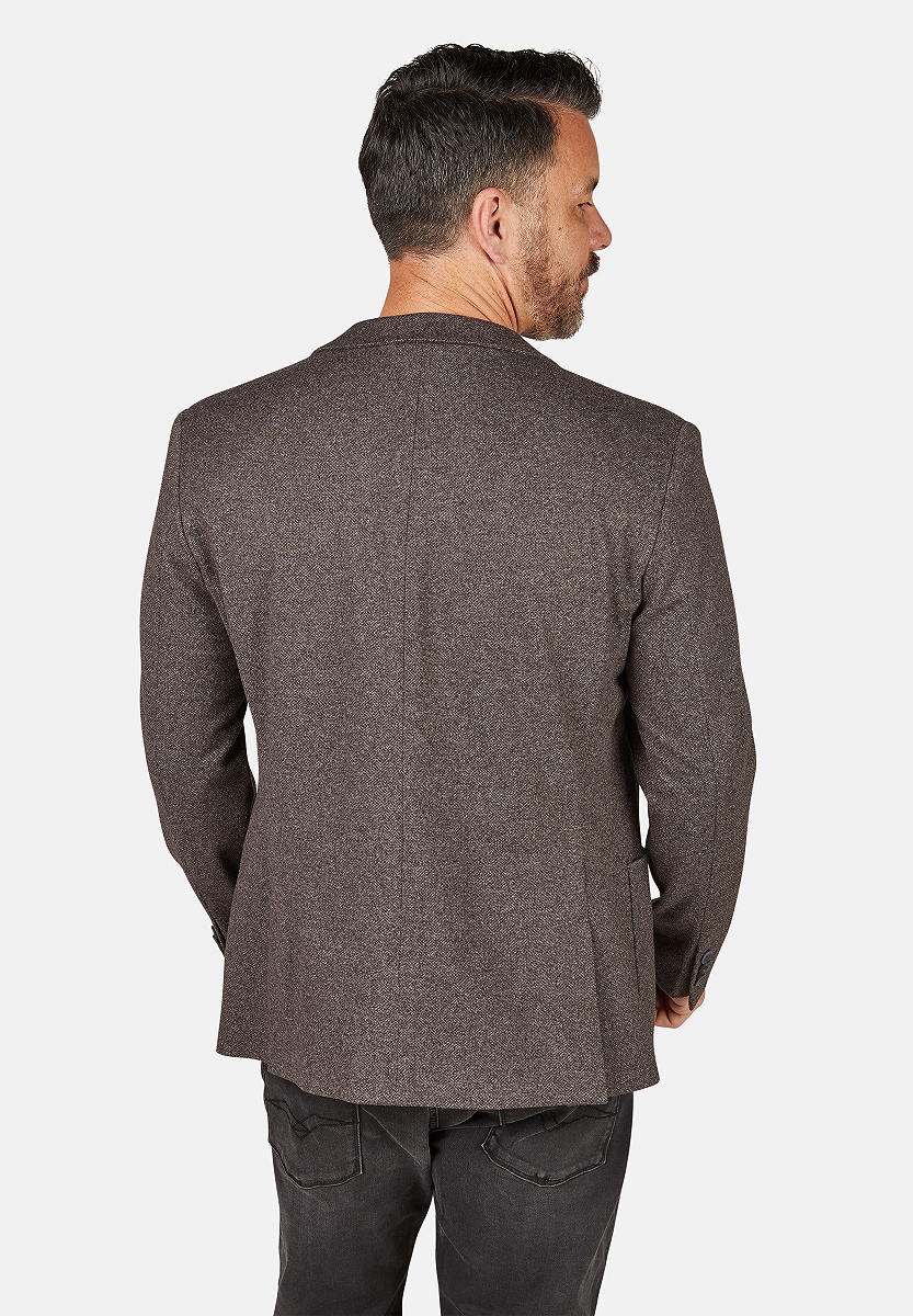 Minimalistischer Blazer in Wolloptik