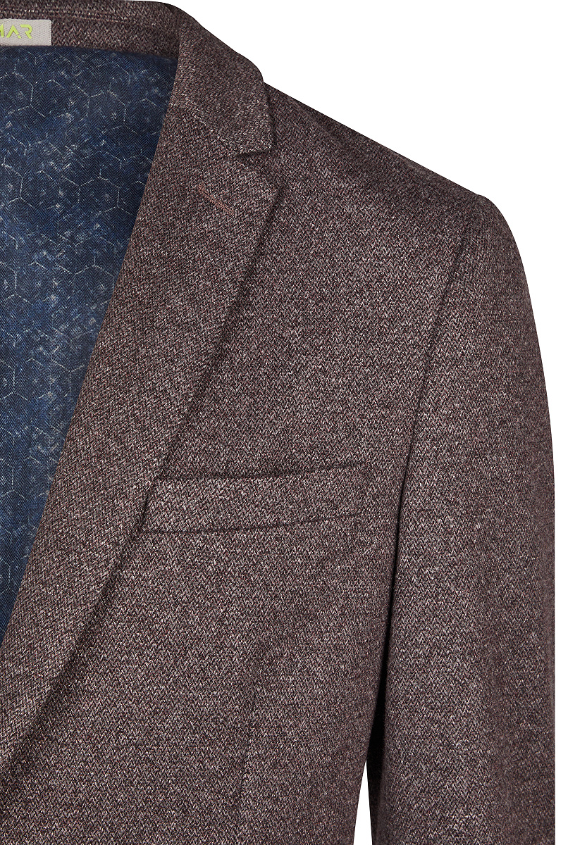 Minimalistischer Blazer in Wolloptik