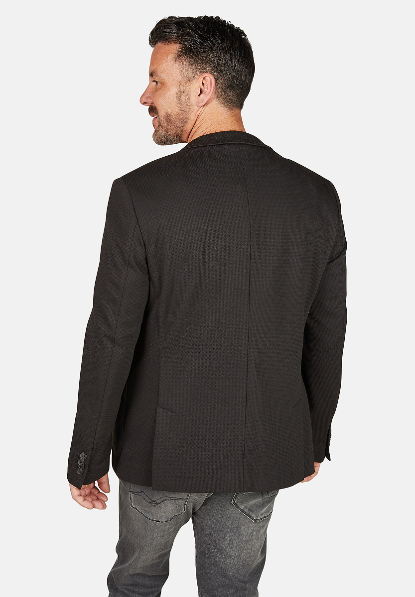Blazer in Waffelstruktur