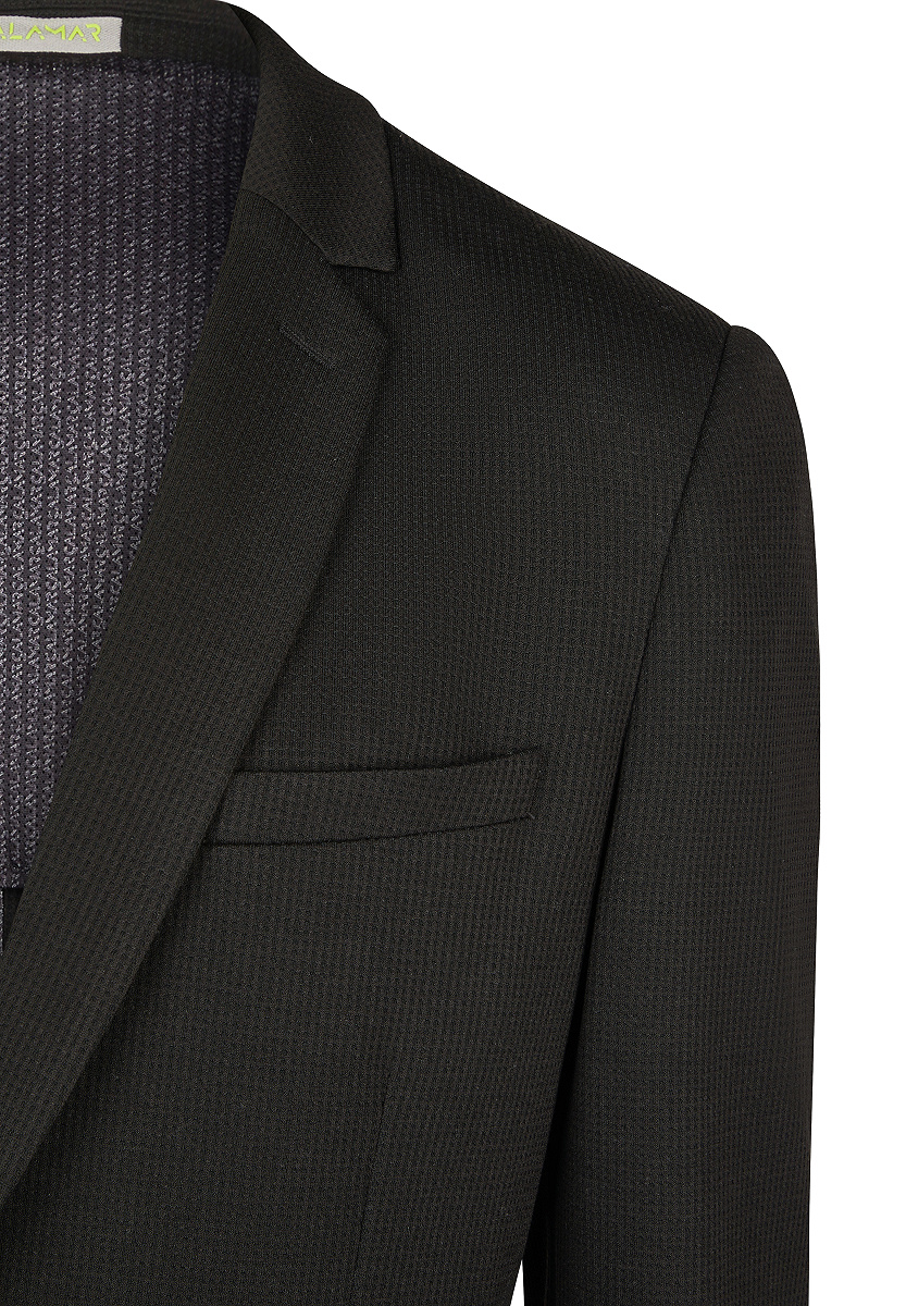 Blazer in Waffelstruktur