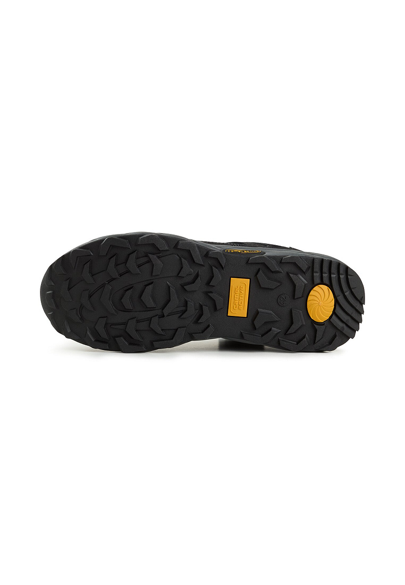 Sneaker pig nubuk/textile SCHWARZ