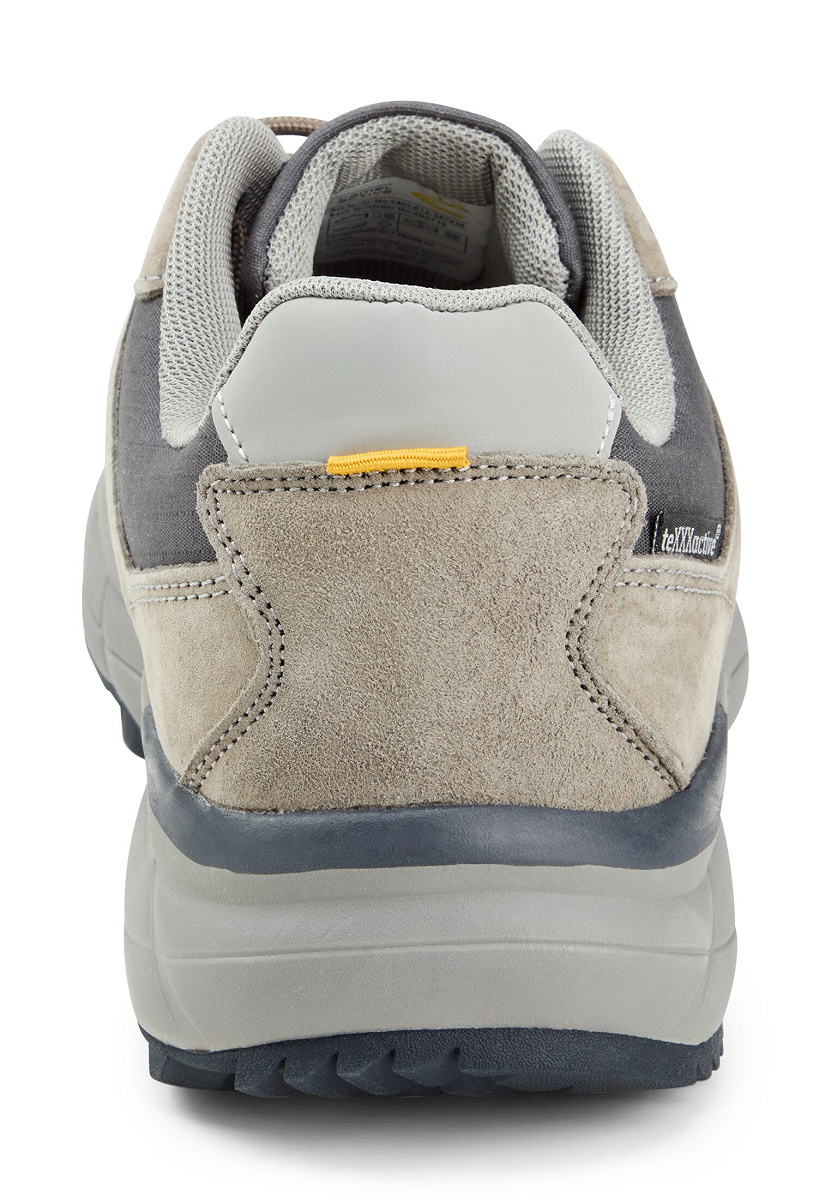 Sneaker pig nubuk/textile STONE/BLAU