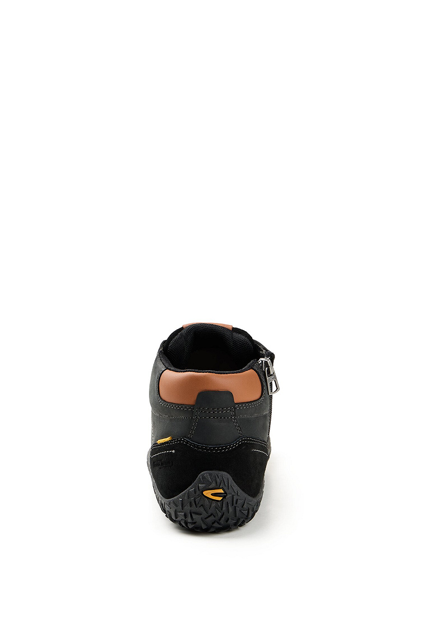 Sneaker oiled nubuk/split SCHWARZ