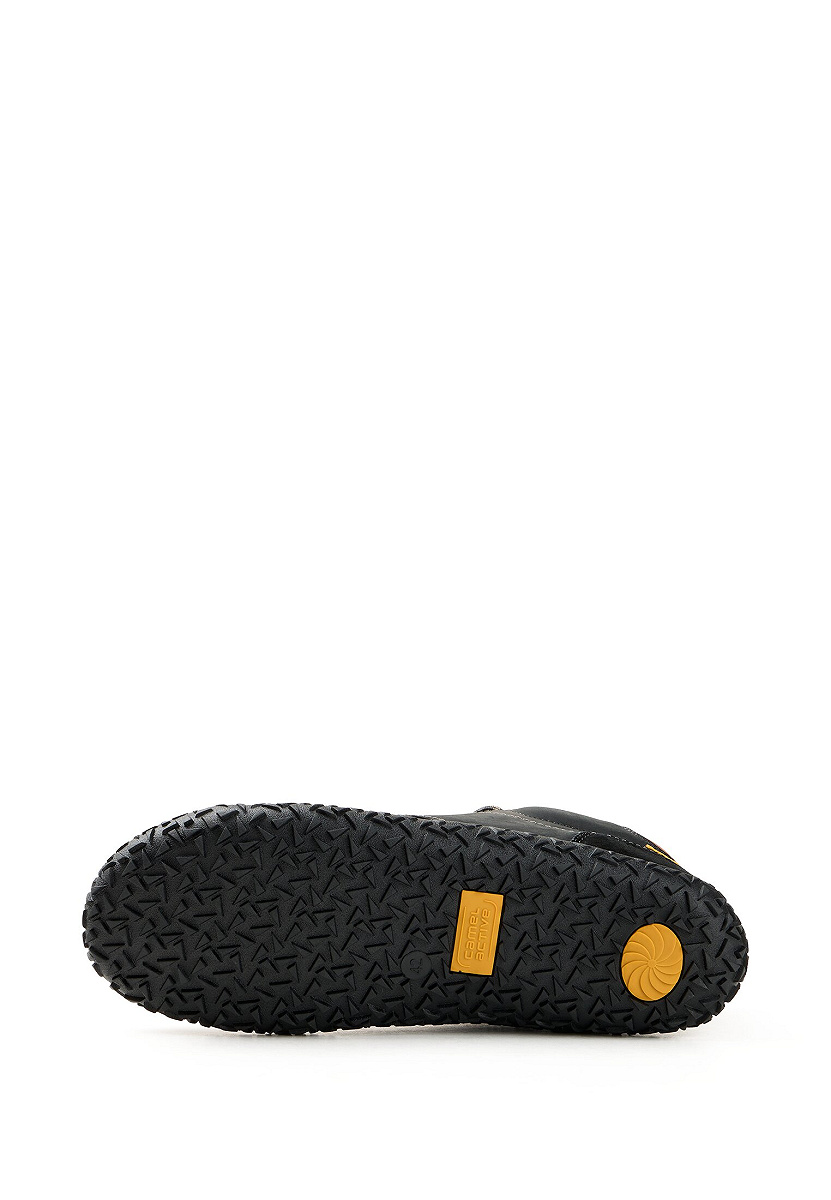 Sneaker oiled nubuk/split SCHWARZ