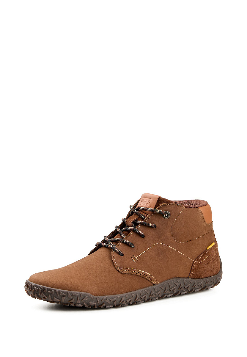 Sneaker oiled nubuk/split BRAUN
