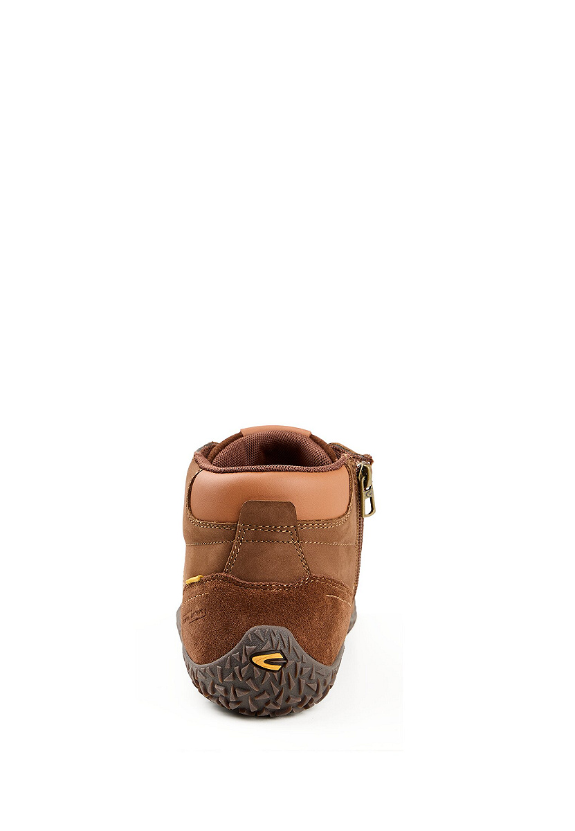 Sneaker oiled nubuk/split BRAUN
