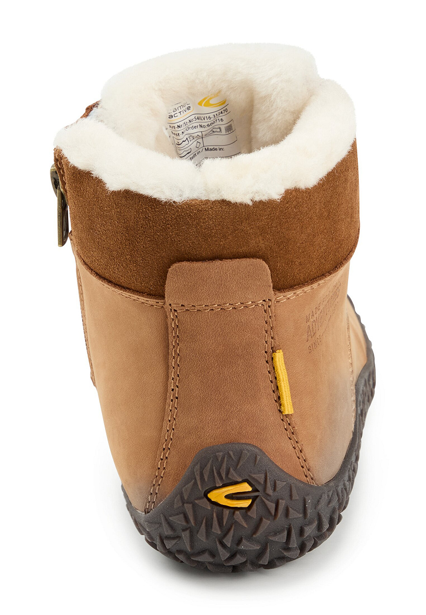 Boots oiled nubuk/split COGNAC
