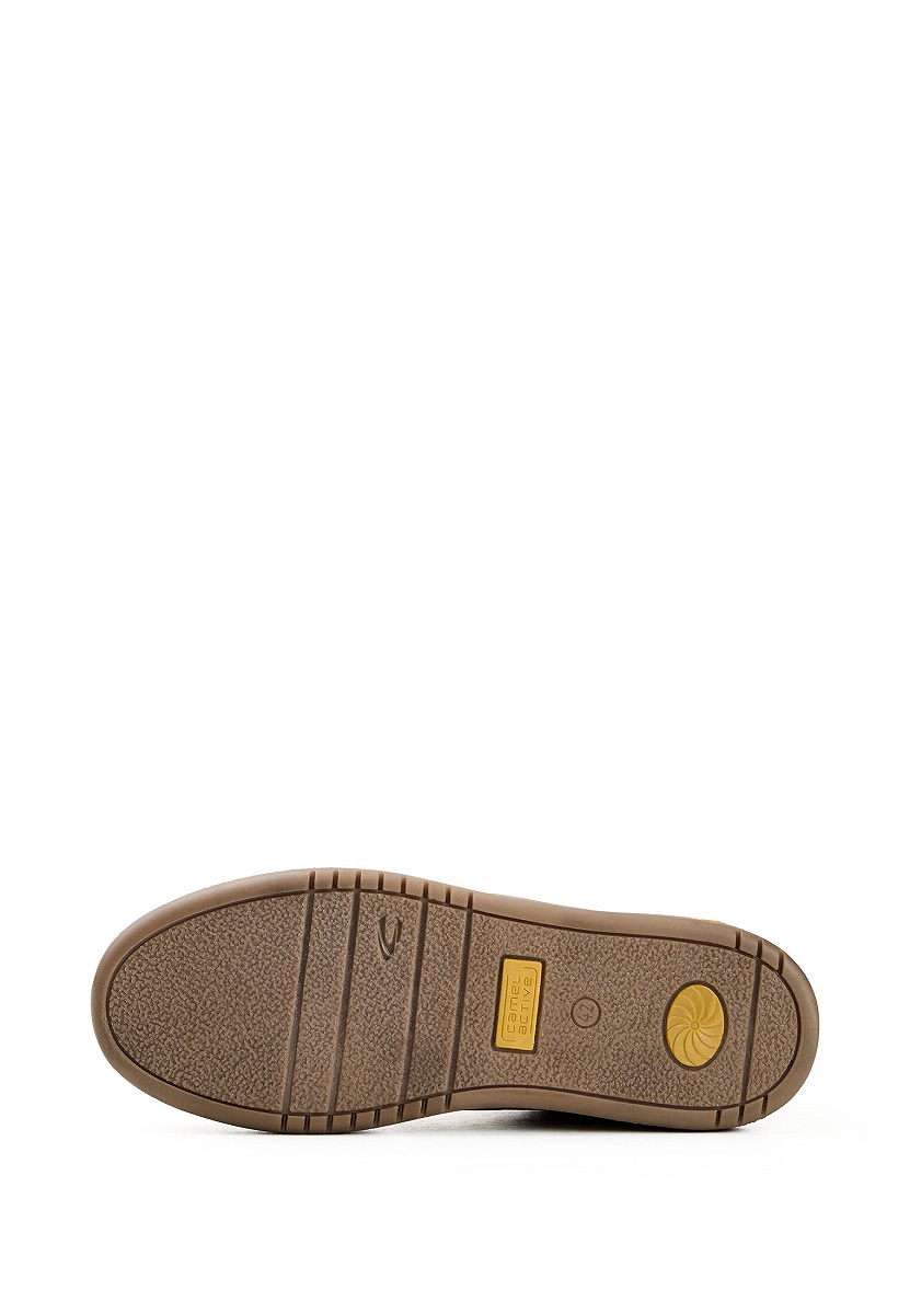 Sneaker Split/Nubuk BRAUN/BLAU