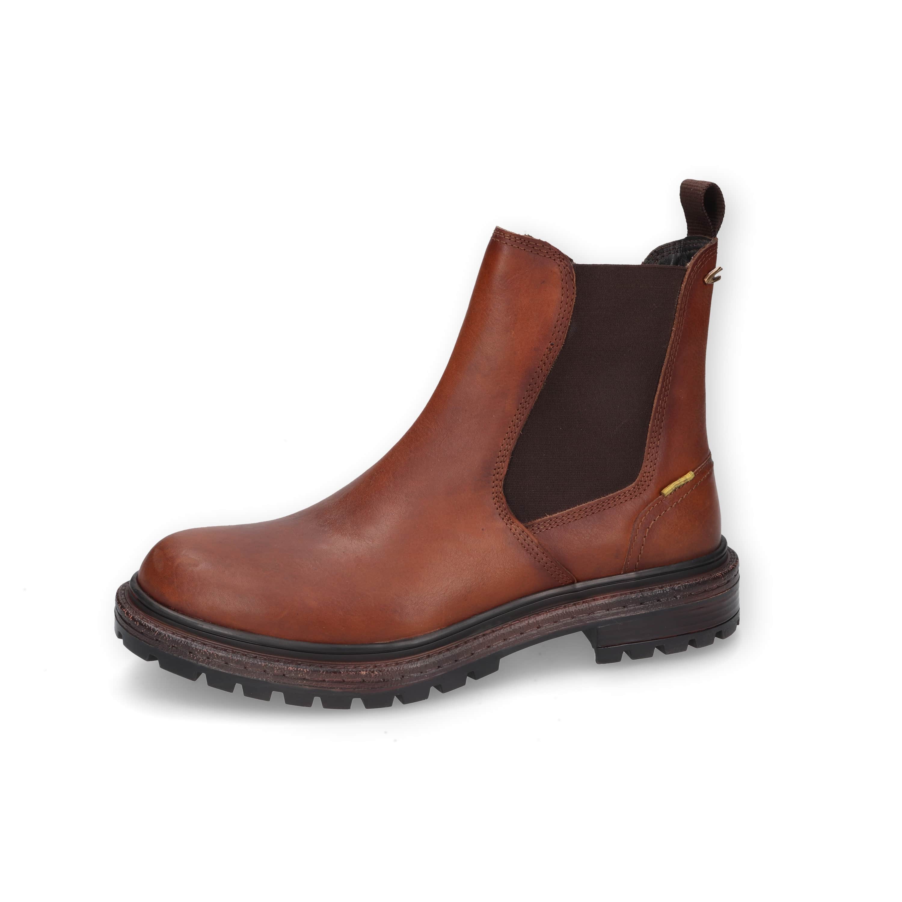 Boots brushed Nappa COGNAC