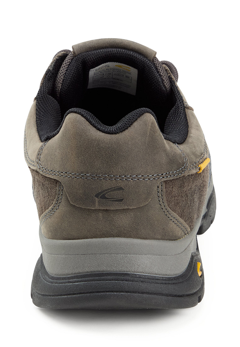 Sneaker crazy horse/split ASPHALT/BLAU