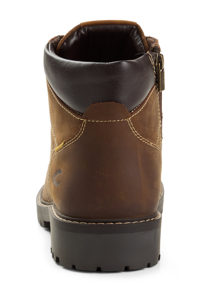 Boots crazy horse/split TAN