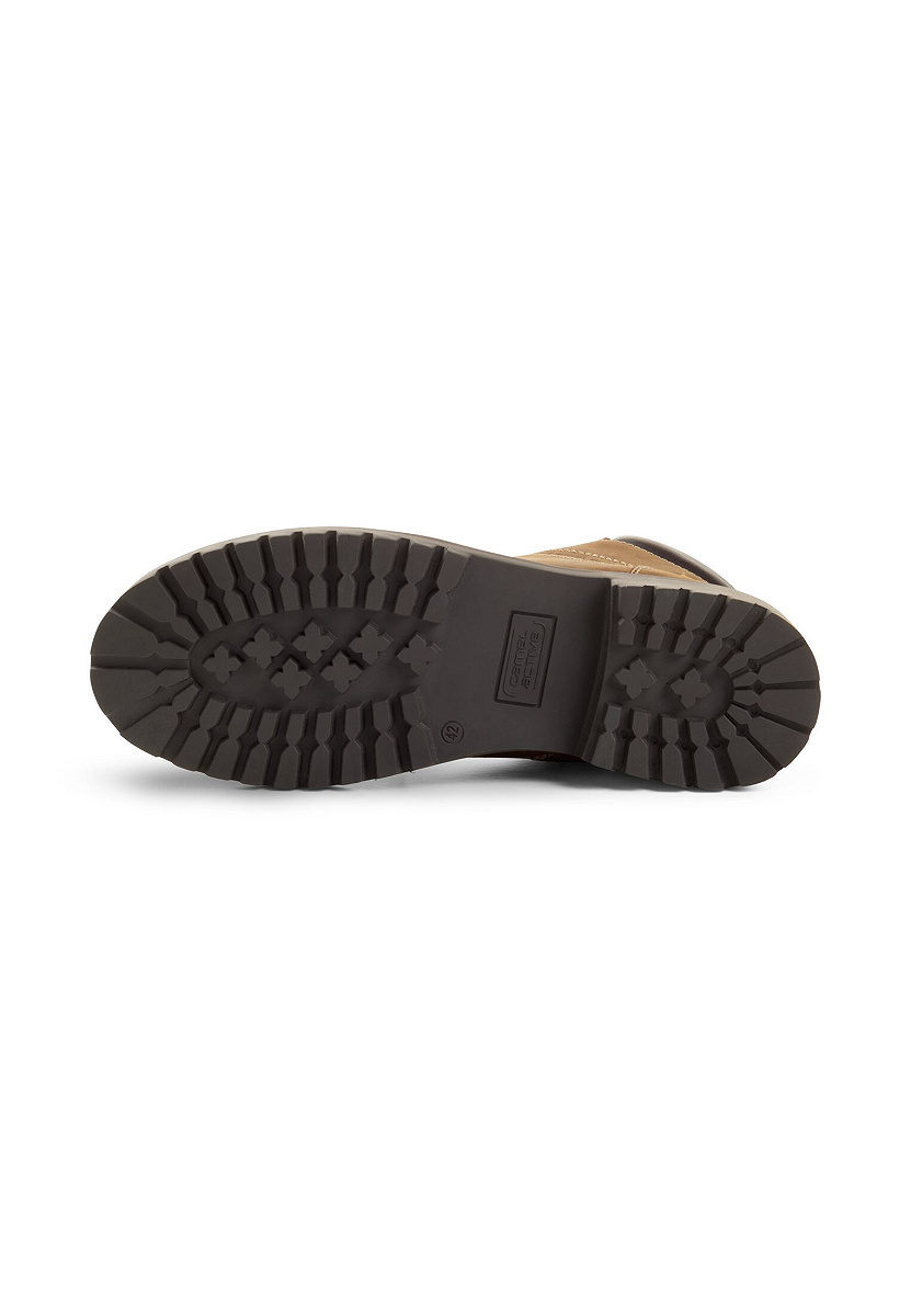Boots crazy horse/split TAN