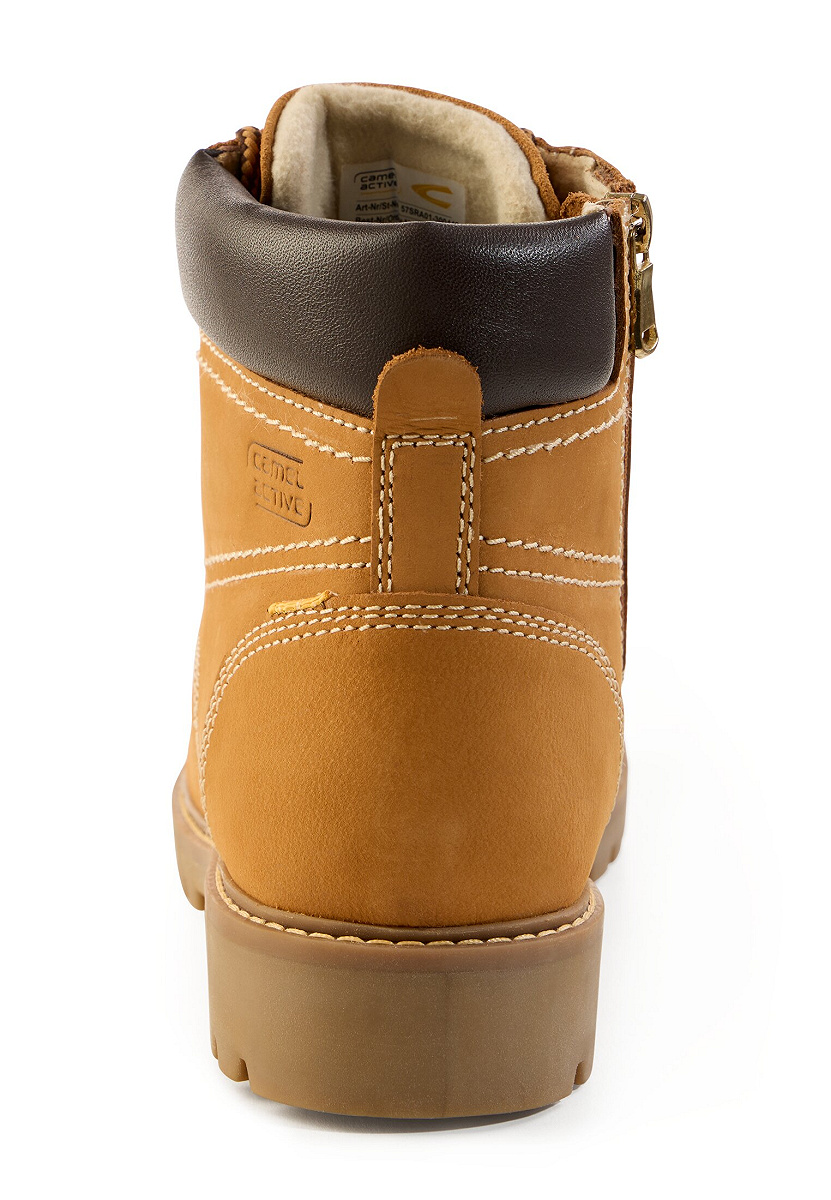 Boots nubuk TAN