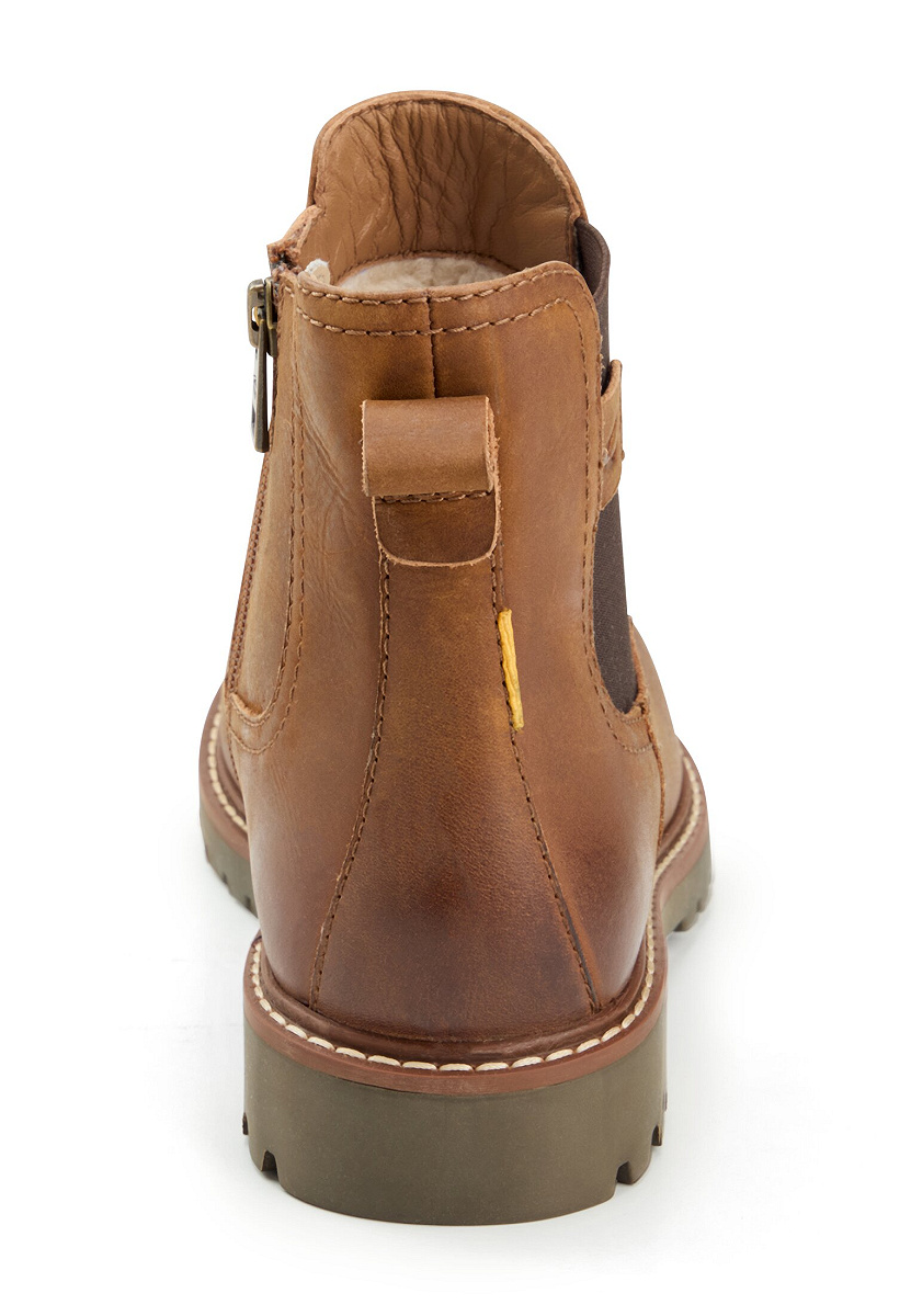 Boots crazy horse COGNAC