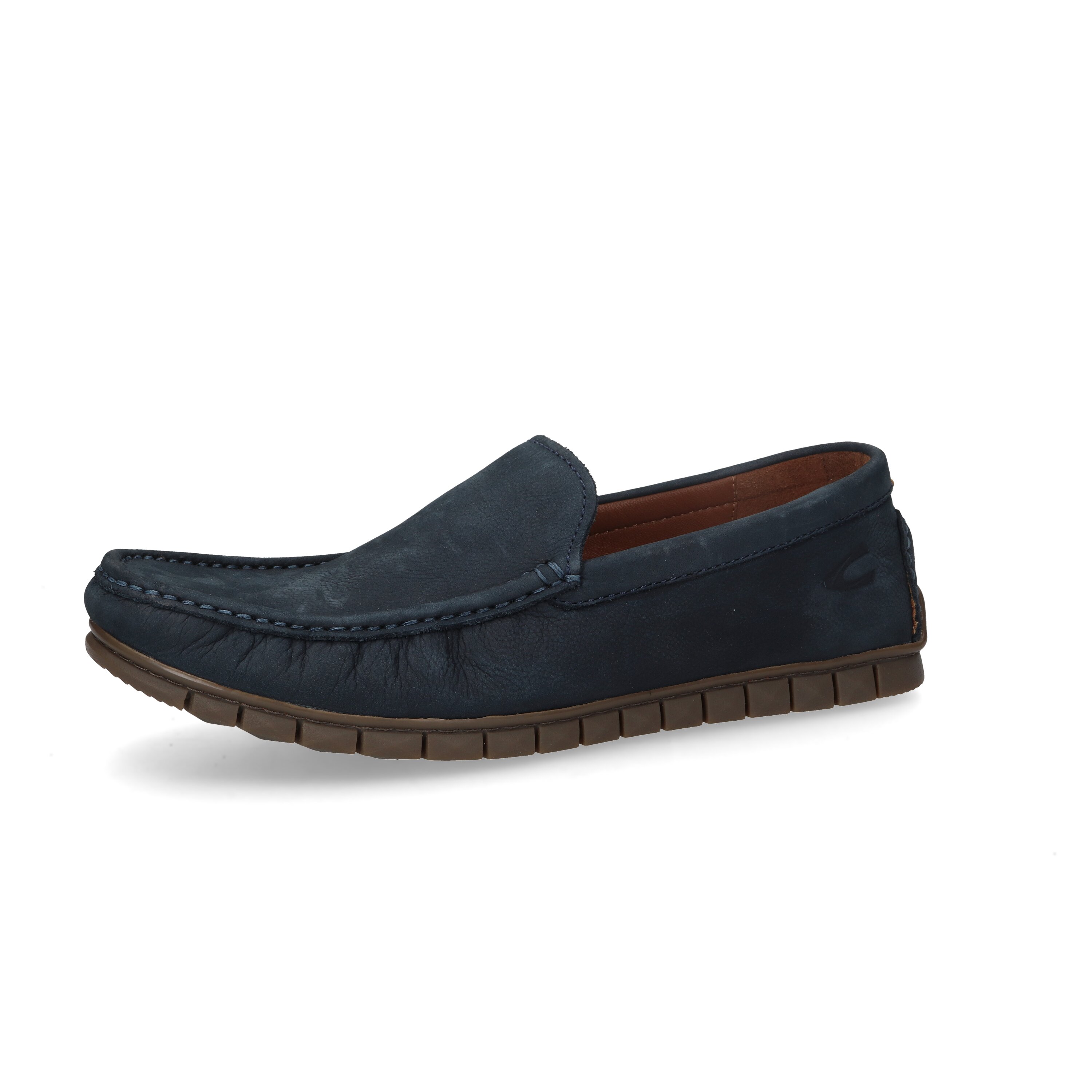 Slipper Tumbled Nubuk/Nappa NAVY