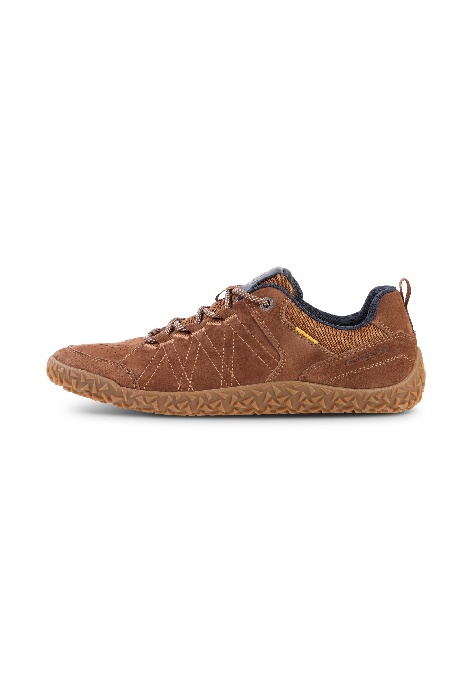 Sneaker pig nubuk COGNAC/BLAU