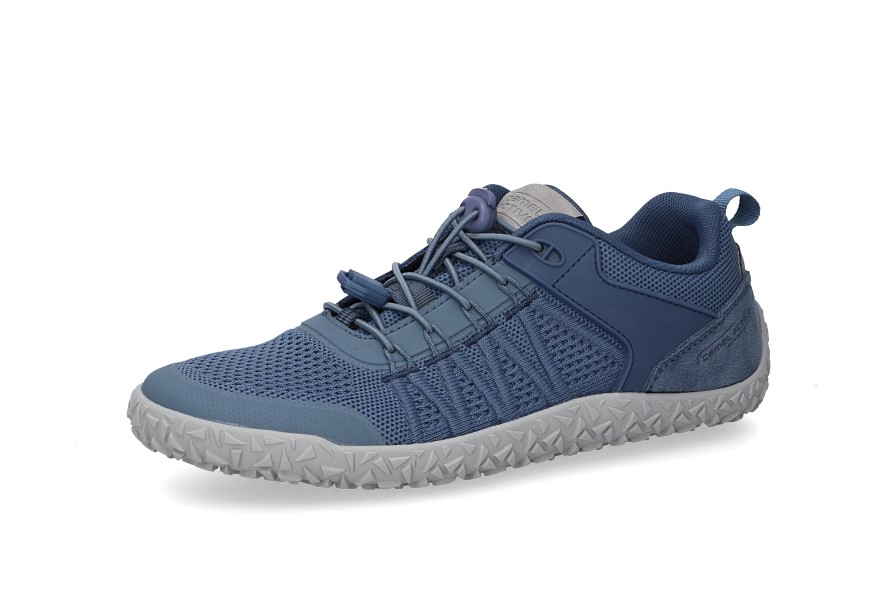 Sneaker mesh/split BLAU