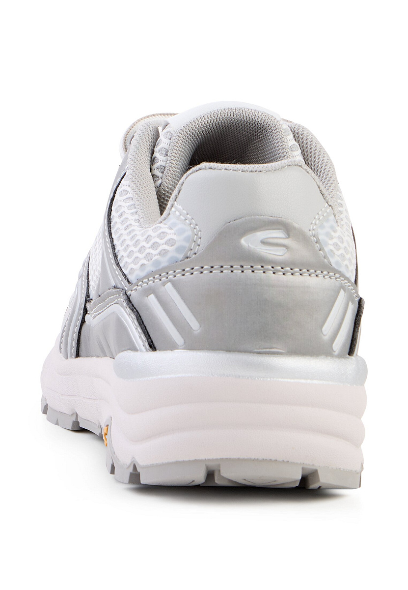 Sneaker Nappa/Textile SILBER/WEISS