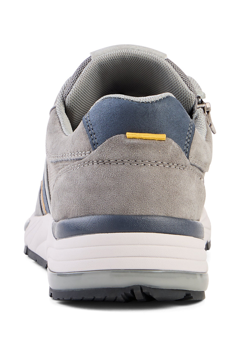 Sneaker pig nubuk HELLGRAU/BLAU