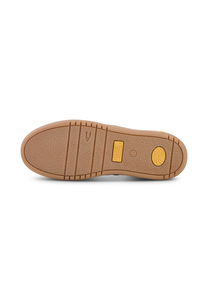Sneaker Split/Nappa BEIGE/GRÜN