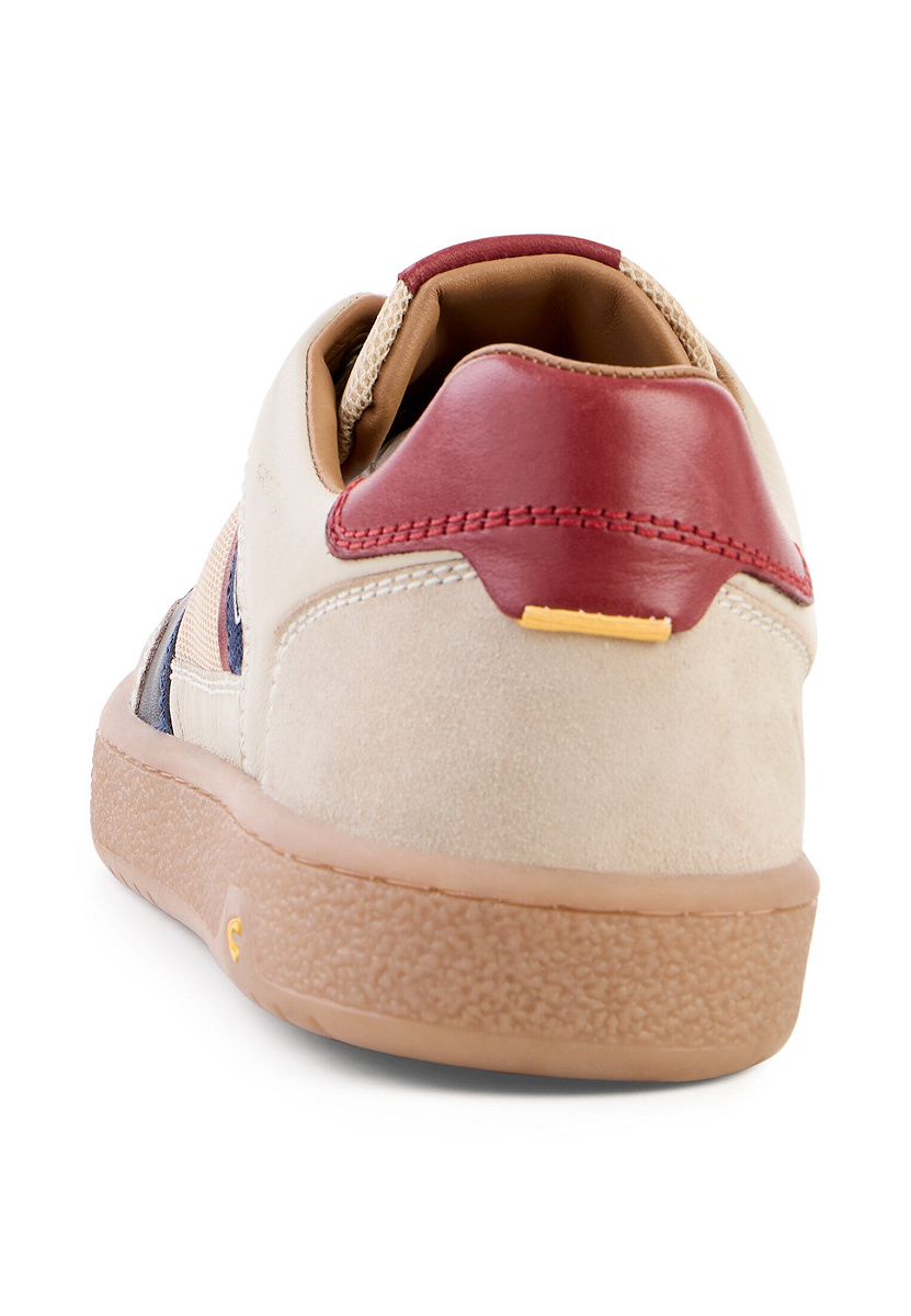 Sneaker Nappa/Textile BEIGE/BLAU