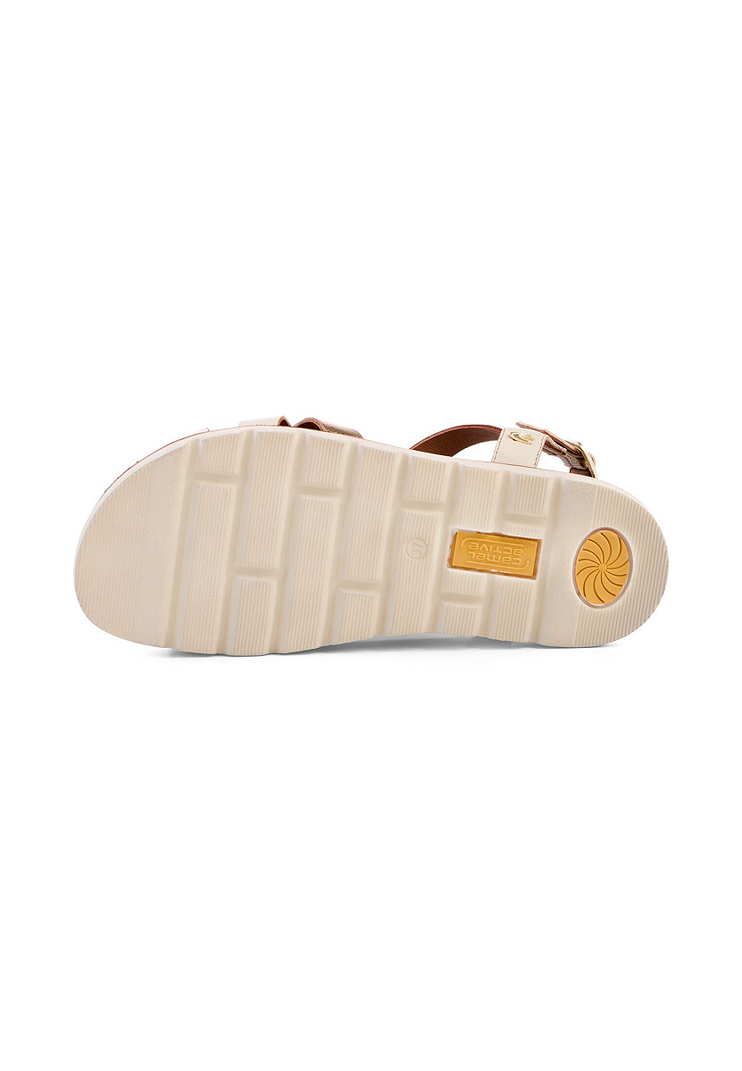 Sandale Nappa GOLD/NATUR