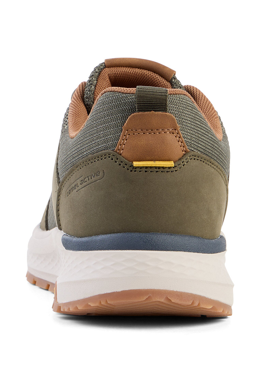 Sneaker textile/crazy horse KHAKI