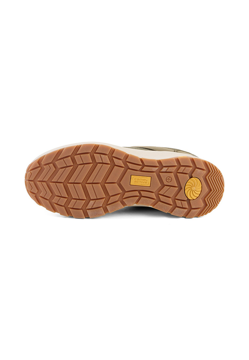 Sneaker textile/crazy horse KHAKI