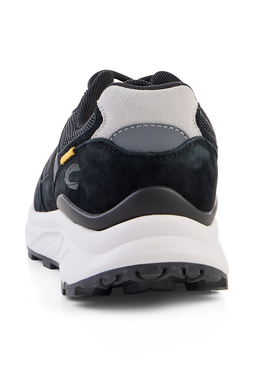 Sneaker pig nubuk/textile SCHWARZ