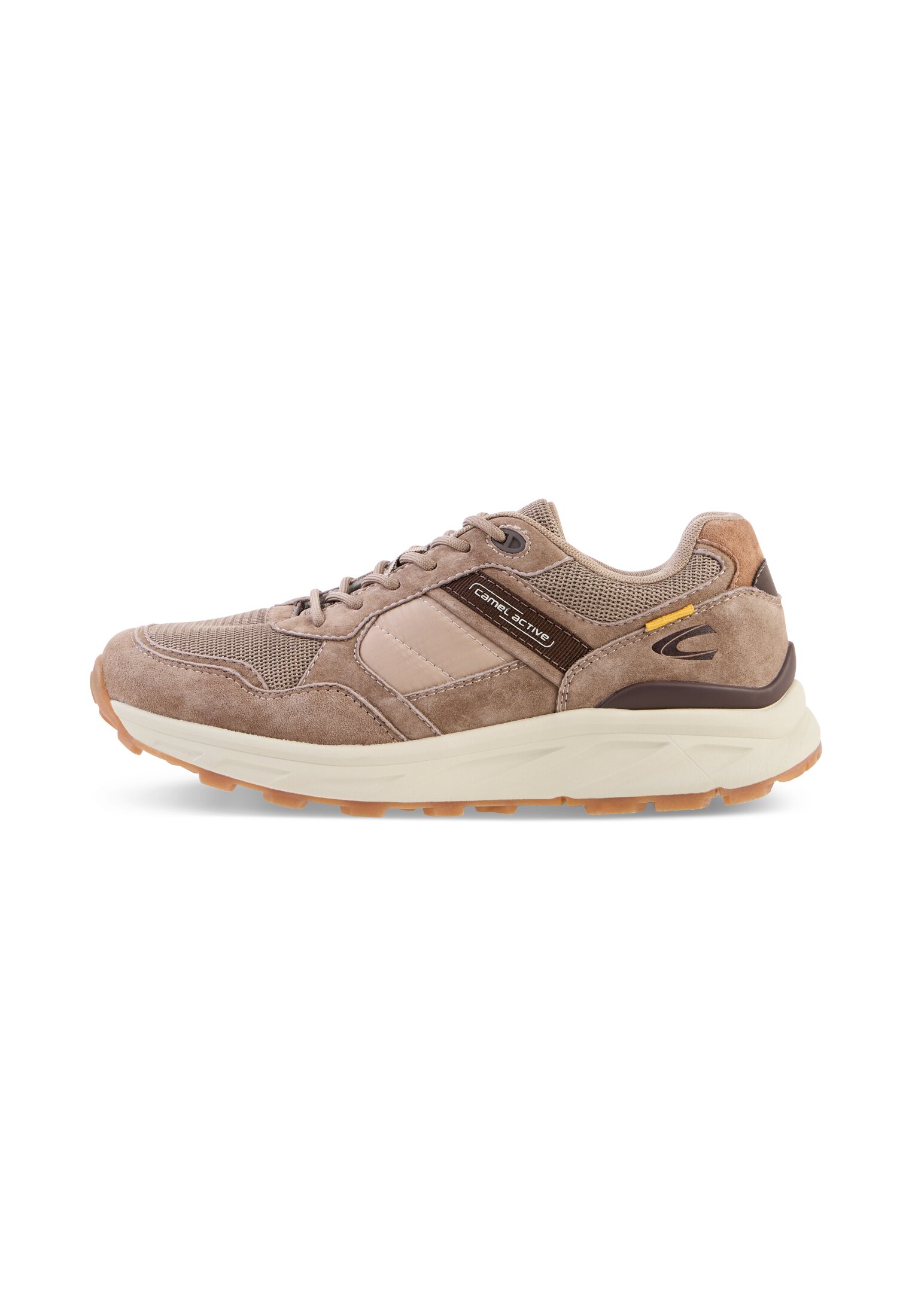 Sneaker pig nubuk/textile TAUPE
