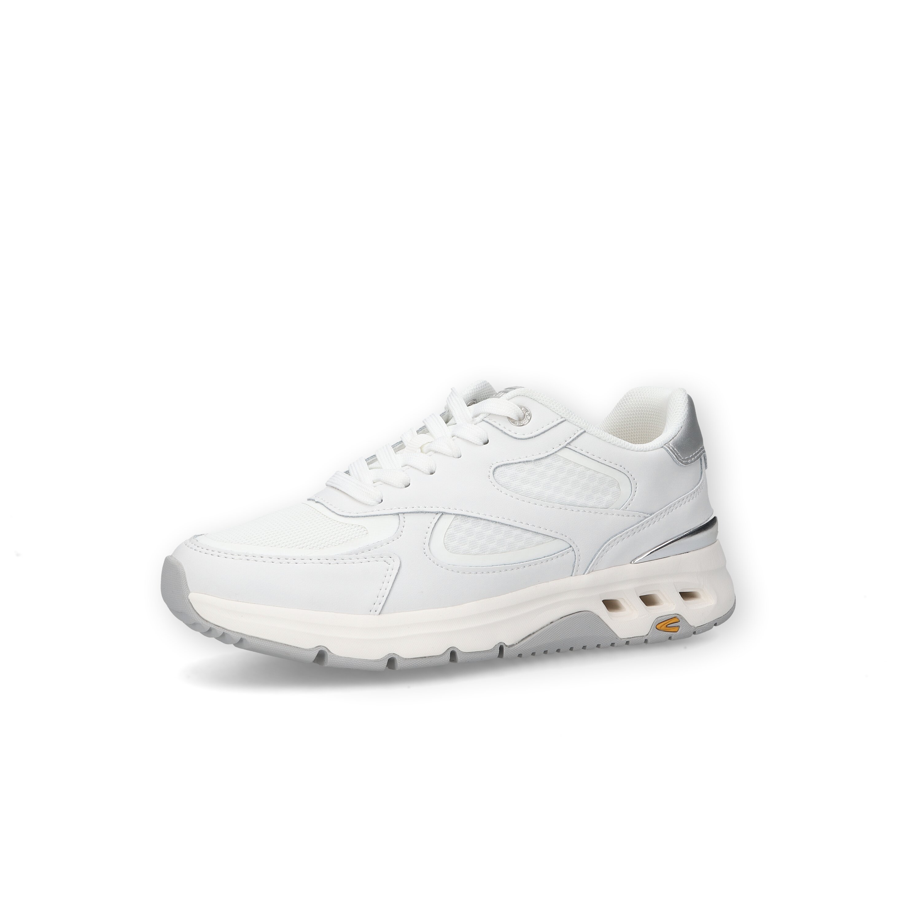 Sneaker Nappa/Textile WEISS