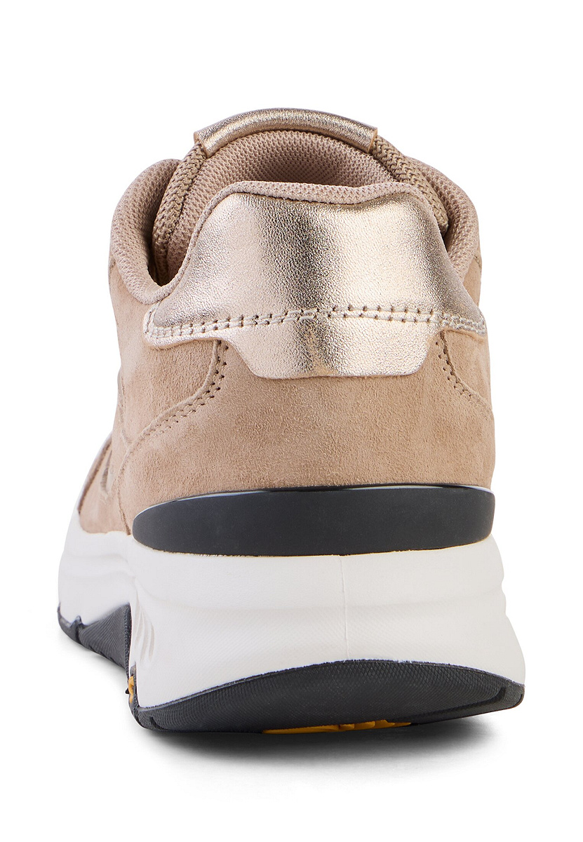 Sneaker Goat Suede BEIGE/WEISS